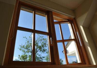 Newly Installed Double-Hung Window